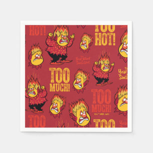 THE YEAR WITHOUT A SANTA CLAUS™ Heat Miser Patte Napkin