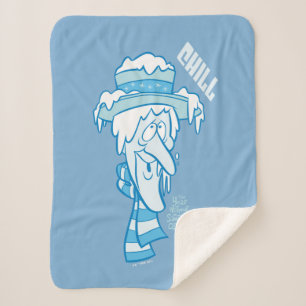 THE YEAR WITHOUT A SANTA CLAUS™   Snow Miser Chi Sherpa Blanket
