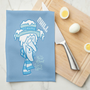 THE YEAR WITHOUT A SANTA CLAUS™   Snow Miser Chill Tea Towel