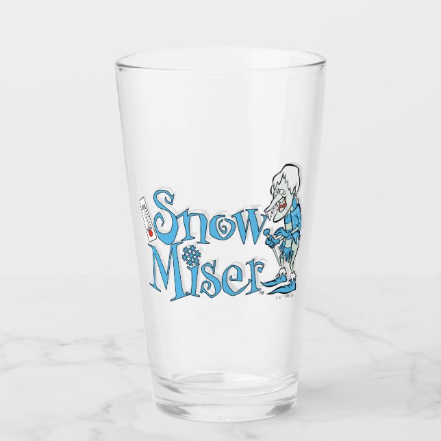 THE YEAR WITHOUT A SANTA CLAUS™ | Snow Miser Glass (Front)