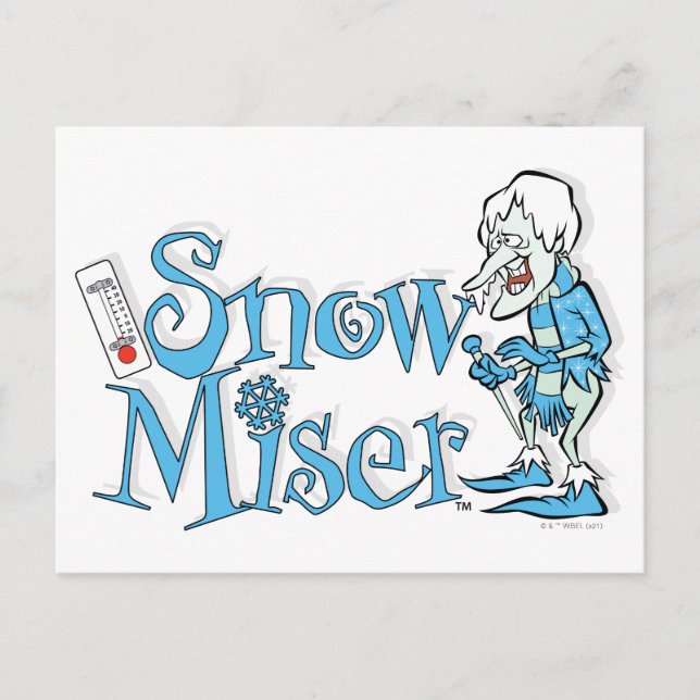 THE YEAR WITHOUT A SANTA CLAUS™ | Snow Miser Holiday Postcard (Front)