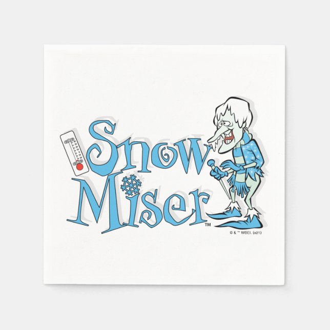 THE YEAR WITHOUT A SANTA CLAUS™ | Snow Miser Napkin (Front)