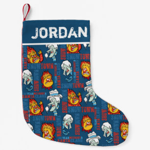 THE YEAR WITHOUT A SANTA CLAUS™ Snowtown Showdow Small Christmas Stocking