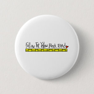 The Yellow Brick Road 6 Cm Round Badge