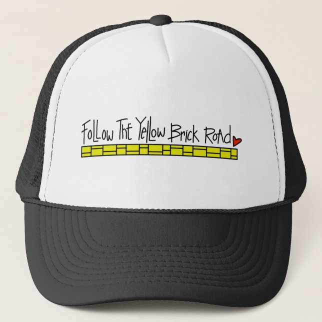 The Yellow Brick Road Trucker Hat (Front)