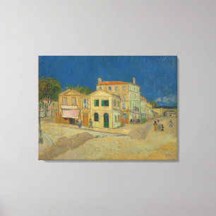 The Yellow House by Vincent van Gogh Canvas Print