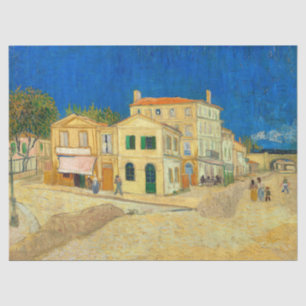 The Yellow House by Vincent Van Gogh Tissue Paper