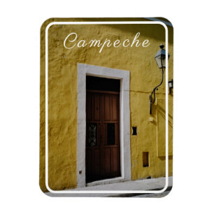 The Yellow House, Campeche, Mexico Magnet