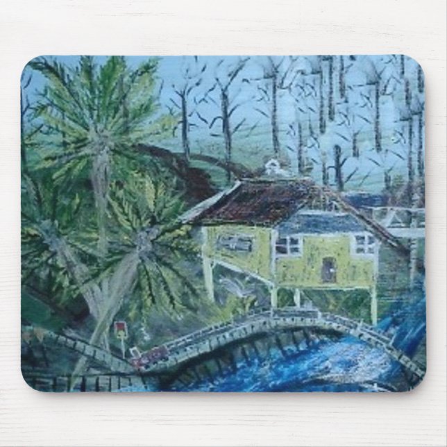 THE YELLOW HOUSE MOUSE PAD (Front)