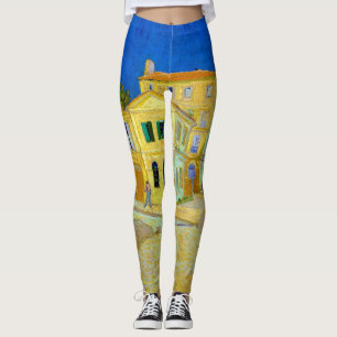 The Yellow House, Van Gogh Leggings