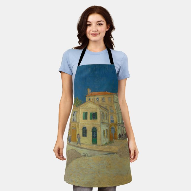 The Yellow House - Vincent van Gogh Apron (Worn)