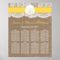 The Yellow Sand Dollar Beach Wedding Collection