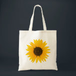 The Yellow Sunflower Tote Bag<br><div class="desc">The yellow sunflower design tote bag.  A stunning bag for all occasions.  Don't forget you can customise this bag and pick other colours and styles.  Enjoy!</div>
