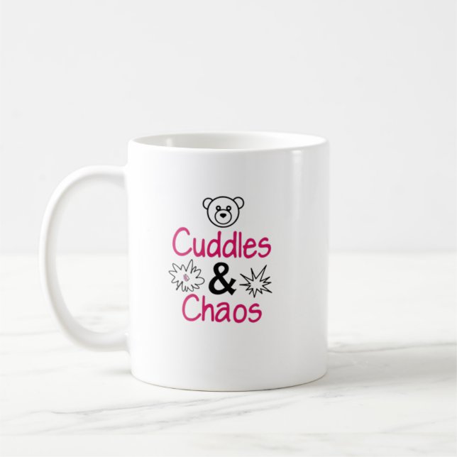 The Yin and Yang of Parenthood Coffee Mug (Left)