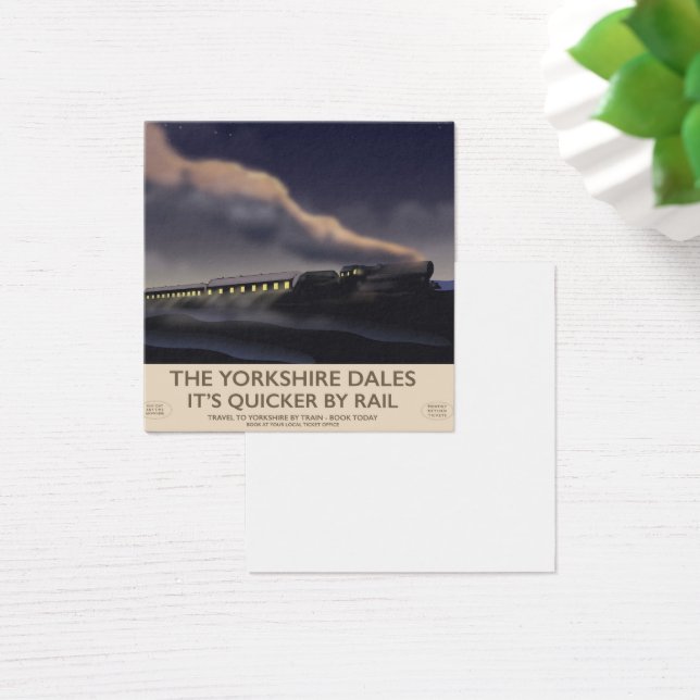 The Yorkshire Dales Railway poster (Desk)