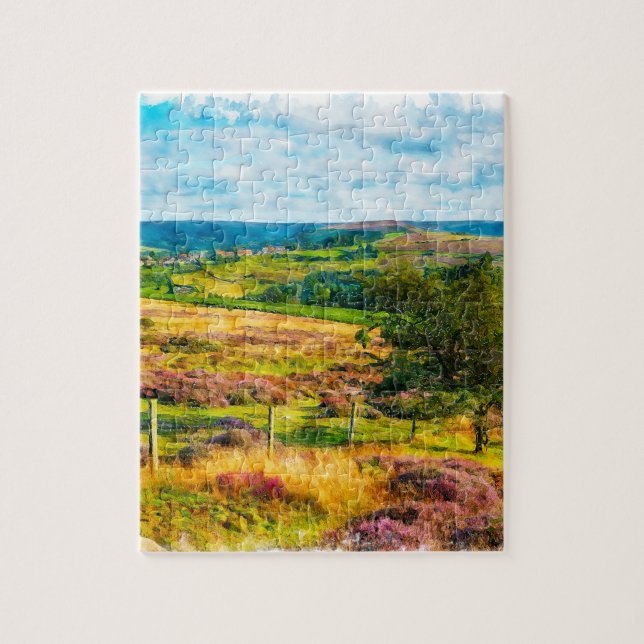 The Yorkshire Moors Jigsaw Puzzle (Vertical)
