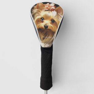 The Yorkshire Terrier Dog 002 - Odessa Leyendecker Golf Head Cover