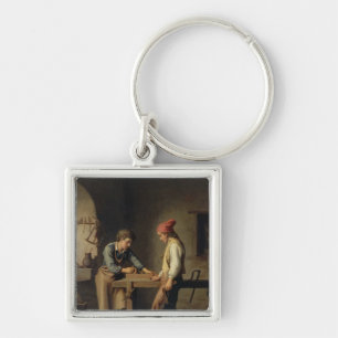The Young Apprentice, before 1903 Key Ring