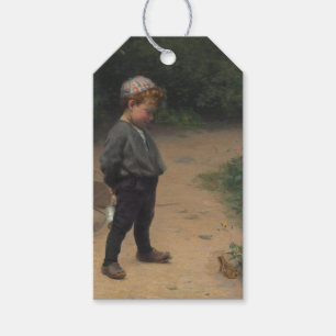 The Young Biologist With a Frog (by Paul Peel) Gift Tags