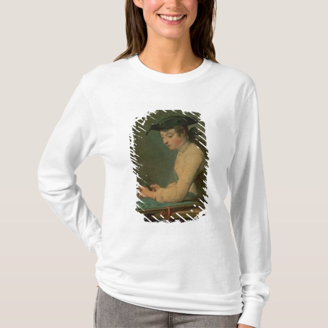 The Young Draughtsman, 1737 T-Shirt (Front)
