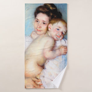The Young Mother, Cassatt Bath Towel