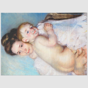 The Young Mother, Cassatt Tissue Paper