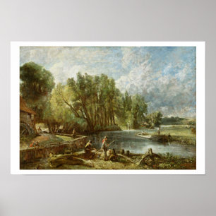 The Young Waltonians - Stratford Mill, c.1819-25 ( Poster
