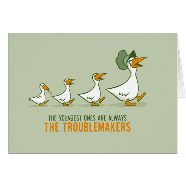 The Youngest Ones Are Always The Troublemakers (Front Horizontal)