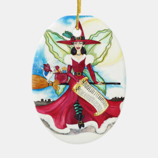 The Yuletide Fairy Ornament