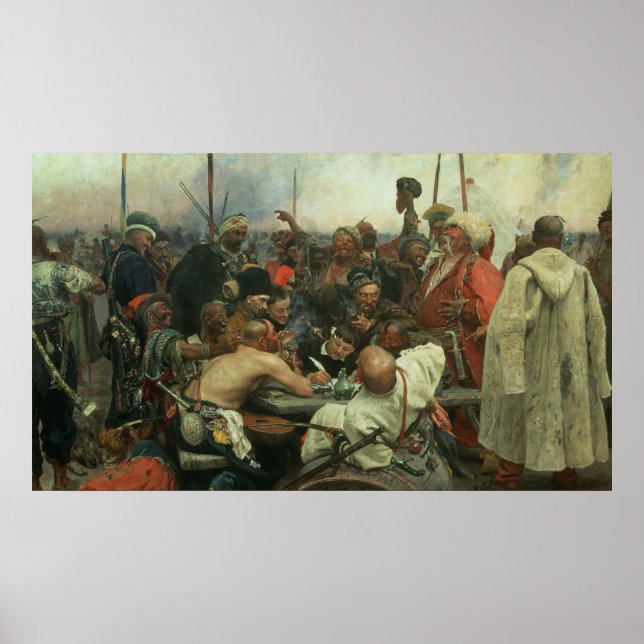 The Zaporozhye Cossacks Poster (Front)