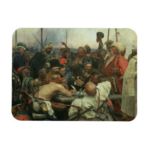 The Zaporozhye Cossacks writing a letter Magnet