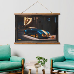 The Zephyr Centorus I950 Sports Coupe Hanging Tapestry