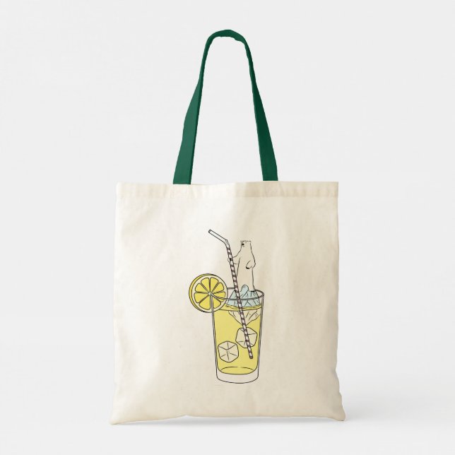 The Zesty Escape | Tote Bag (Back)