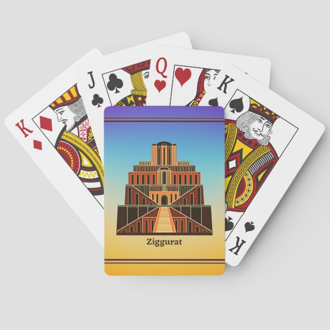 The Ziggurat Classic Playing Cards (Back)
