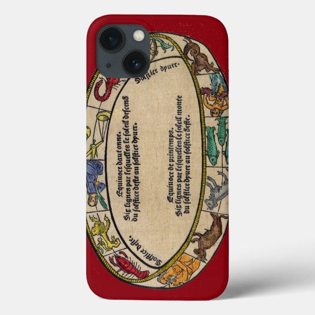 The Zodiac, 1496 Case-Mate iPhone Case (Back)