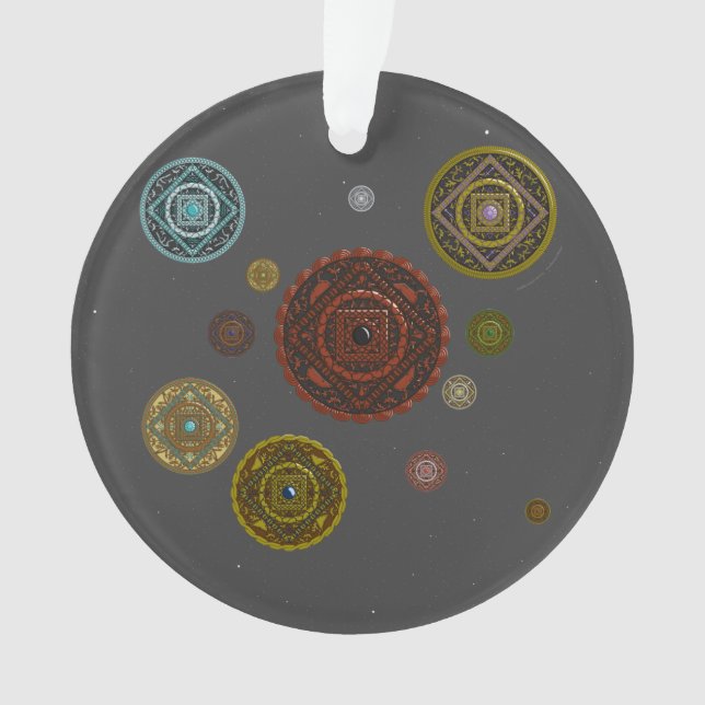 The Zodiac Acrylic Ornament (Front)