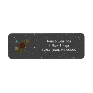 The Zodiac Address Label