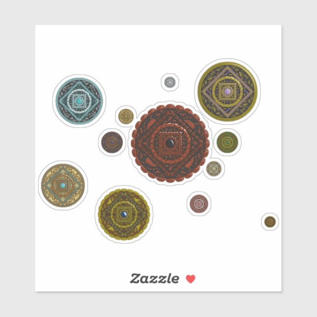 The Zodiac Contour Sticker (Sheet)