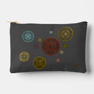 The Zodiac Mandalas Accessory Pouch