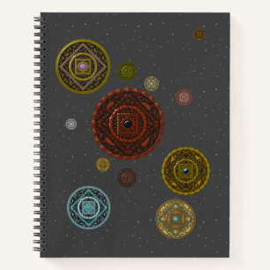 The Zodiac Spiral Notebook
