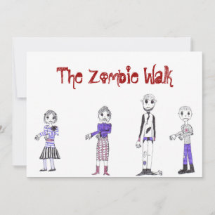 The Zombie invite... Invitation
