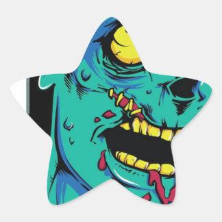The Zombie Star Sticker