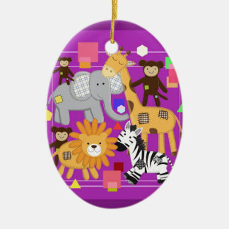 The Zoo. Ceramic Tree Decoration