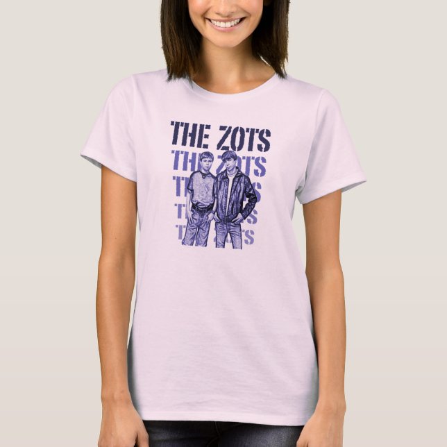 The Zots Sketch - Pink Shirt (Front)