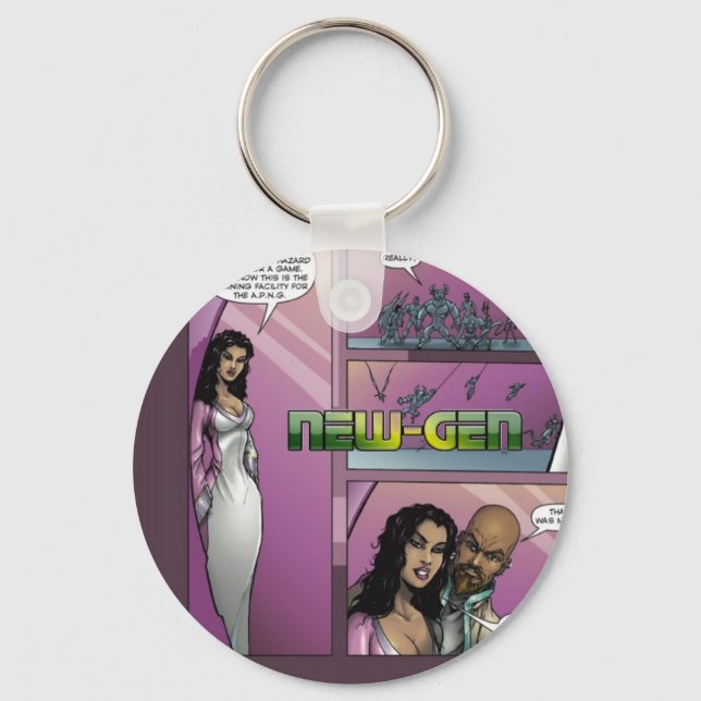 "Thea" Key Chain (Front)