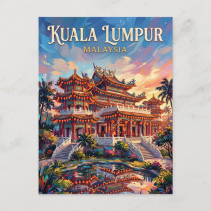 Thean Hou Temple Malaysia Postcard