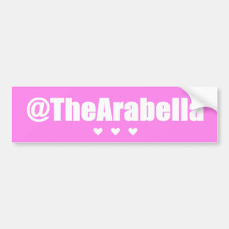 @TheArabella Bumper Sticker