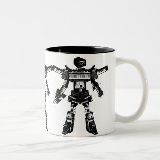 TheArm^^ "SynthBot" 2-Tone 15oz Mug