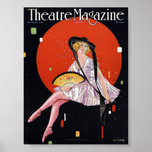 Theater Illustration Poster
