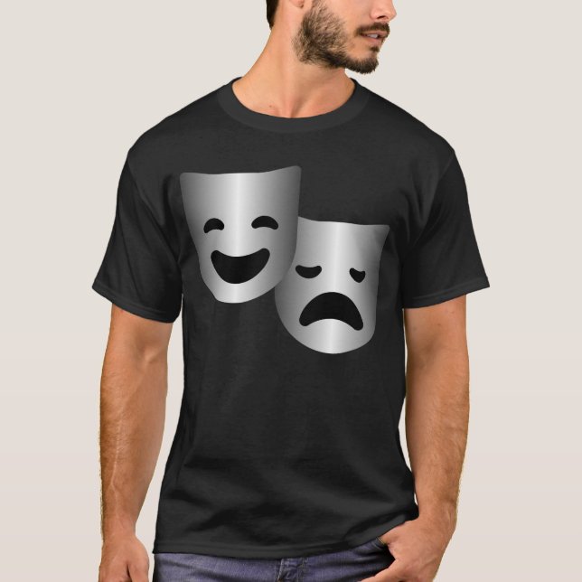 Theater masks T-Shirt (Front)